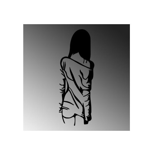 Wallity zidna dekoracija woman with loose dress Cene
