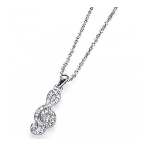 Ženski oliver weber clavis crystal lanČiĆ sa swarovski belim kristalima ( 11989 ) Slike