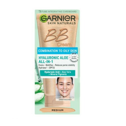 Garnier Skin Naturals bb krema oil free medium 50ml ( 1100000762 ) Slike