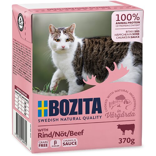 Bozita Varčno pakiranje ko&amp;scaron;čki v želeju ali v omaki 24 x 370 g - Omaka: govedina Slike