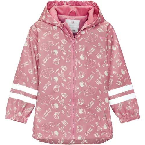 Playshoes Tehnička jakna roza / bijela