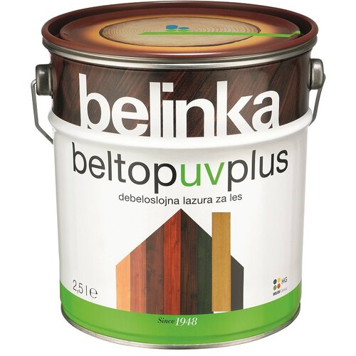 Belinka Lazura za za&amp;scaron;titu drva Beltop UV plus (Boja: Hrast, 2,5 l) Slike