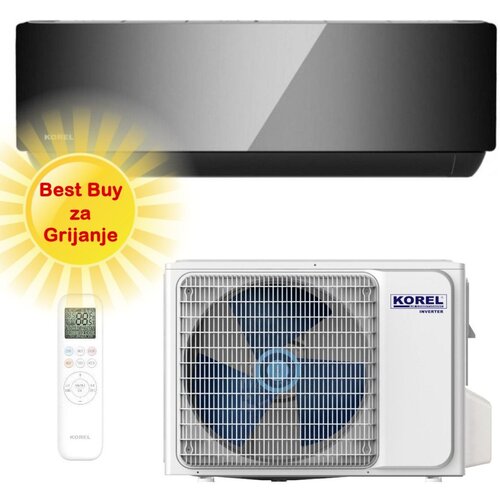 Korel KLIMA UREĐAJ 3,6kW KSAJP-12DCEG - URBAN ART PLUS, za prostor do 35m2, A++ energetska klasa, Wi-Fi, R32 Cijene