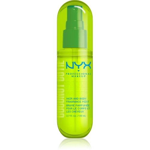 NYX Professional Makeup Fat Oil Body mirisna maglica za kosu i tijelo s mirisom Coconut Cutie 80 ml Cijene