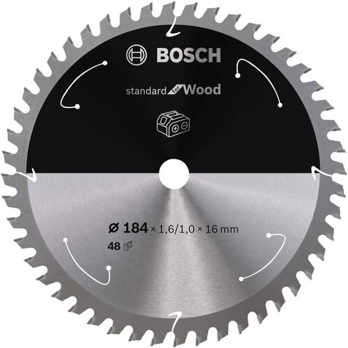 Bosch Standard for Wood list kružne testere za akumulatorske testere 184x1,6x16 T48 Slike