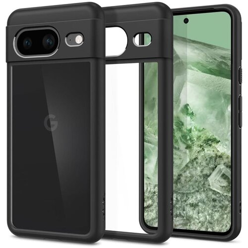 Spigen - Ultra Hybrid za Google Pixel 8 - Mat crna Cene