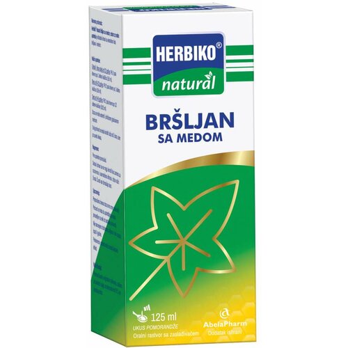 Abela pharm herbiko natural bršljan sa medom, 125 ml Cene