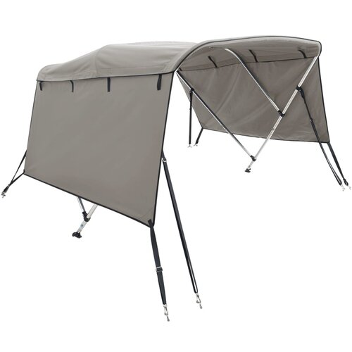 vidaXL Bimini tenda s 4 loki in stranicami 243x(200-213)x137 cm, (21233601) Cene