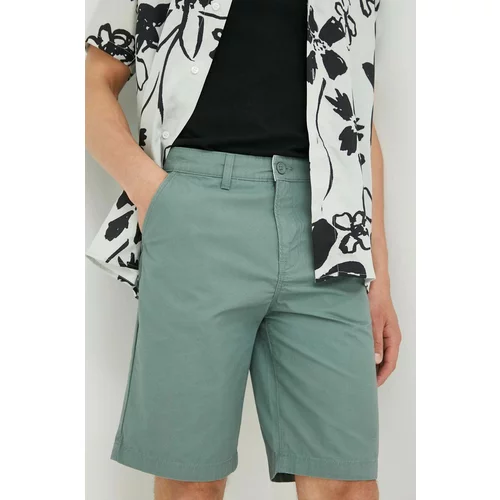 Lee Pamučne kratke hlače boja: zelena