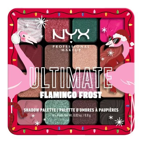 NYX Professional Makeup Fa La La L.A. Land Ultimate Flamingo Frost senčilo za oči 12.8 g