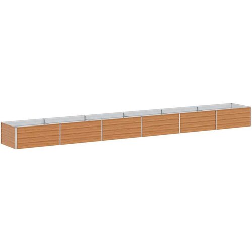  Povi&amp;scaron;ena gredica - Vrtna gredica Svijetlosmeđa 600 x 80 x 45 cm Slike