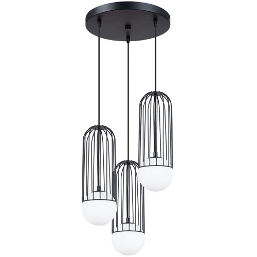 Sollux Lighting Sollux SL.1336 - Zavesni luster na sajli BRINA 3xG9/8W/230V crna Cene
