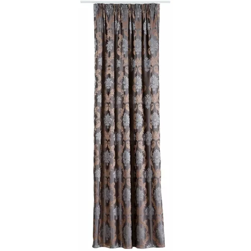 Mendola Fabrics Rjava zavesa 140x245 cm Figaro –