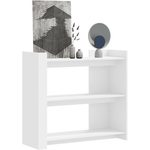 vidaXL Konzolna mizica bela 100x35x90 cm inženirski les Cene