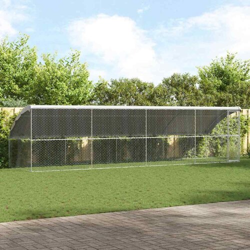  za pse 4 pcs Srebrno 8 x 2 x 2 m Pocinčani čelik Cijene