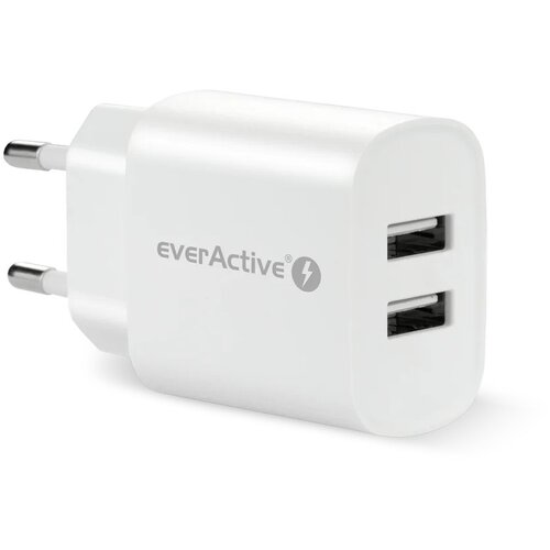 Ms Charger EVERACTIVE 2 x USB 2.4A white Slike