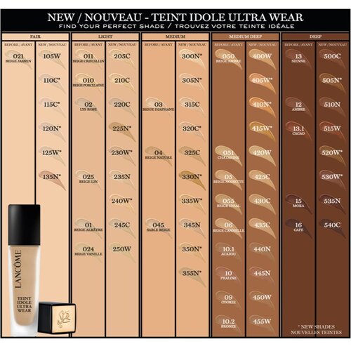 Lanc&amp;ocirc;me Teint Idole Ultra Wear 24h dolgoobstojen tekoči puder SPF 35 odtenek 315 C 30 ml Slike