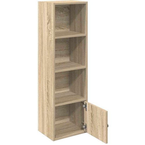 VidaXL Regal za knjige boja hrasta 31x24x102 cm od konstruiranog drva Slike