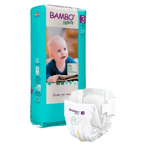 Bambo Nature plenice Midi 3, 4-8 kg, duo pack, 52 kos 1000019263 Cene