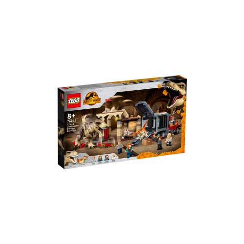 Lego 76948 Bekstvo dinosaurusa T-reksa i atrociraptora Slike