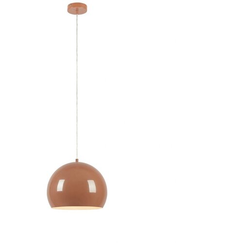 Marksl&amp;ouml;jd Smeđa viseća svjetiljka s metalnim sjenilom &amp;oslash; 28 cm Pop &amp;ndash; Slike