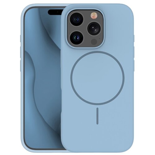  Futrola Silicone Thin Mag za iPhone 16e svetloplava Cene