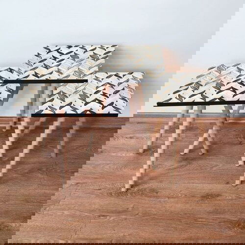 Hanah home 3Shp268 - white whitebronze nesting table (3 pieces) Cene