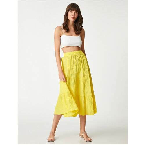 Koton Skirt - Yellow - Maxi Slike
