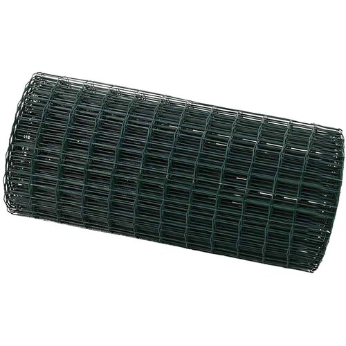 Euro ograda Zelena 0,4 x 10 m Željezo prekriveno PVC-om Slike