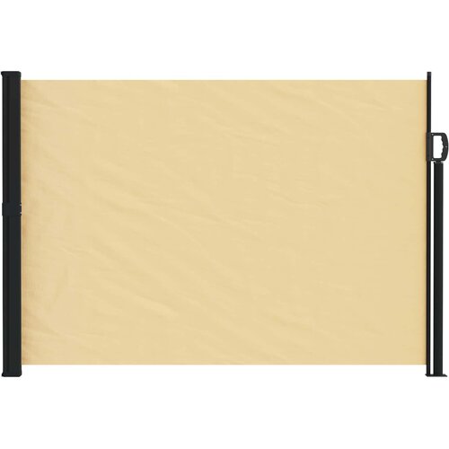 vidaXL Zložljivo stransko senčilo Pe&scaron;čena 600 x 140 cm Poliester, (5000221722) Cene