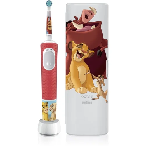 Oral-b PRO Kids 3+ The Lion King električna četkica za zube s etuijem za djecu 1 kom