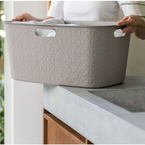 Crafter Curver korpa za veš 45L Softex krem Cene