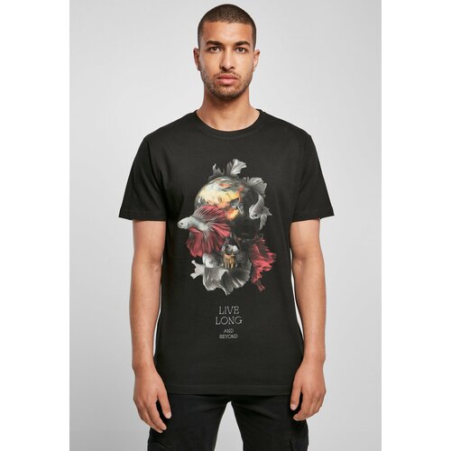 MT Men Black Skull Fish T-Shirt Cene
