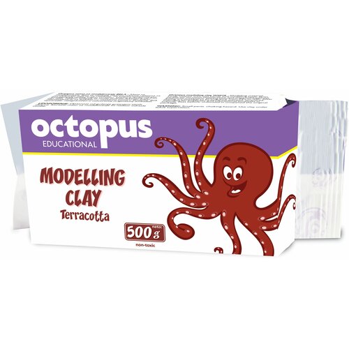 Octopus Masa za modelovanje terakota 500g unl-1982 Slike