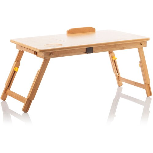  Pomoćni Sklopivi Stol od Bambusa Lapwood InnovaGoods Slike