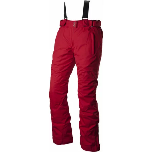 TRIMM RIDER LADY Ženske skijaške hlače, crvena, veličina