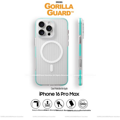  Xingqiuweishi Maska za mobilni telefon iPhone 16 Pro Max, Belo-plava Cene
