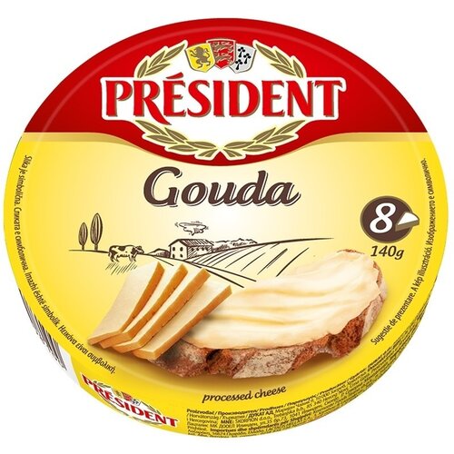 President Topljeni sir gauda 140g Cene
