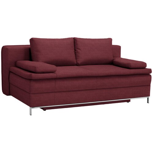 Novel BOXSPRING ZOFA, vinsko rdeča tekstil Slike