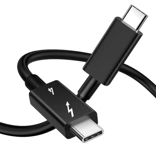 E-green Kabl USB tip C M/M Thunderbolt 4/40Gbps/PD 8K/60Hz 2m, crni Slike