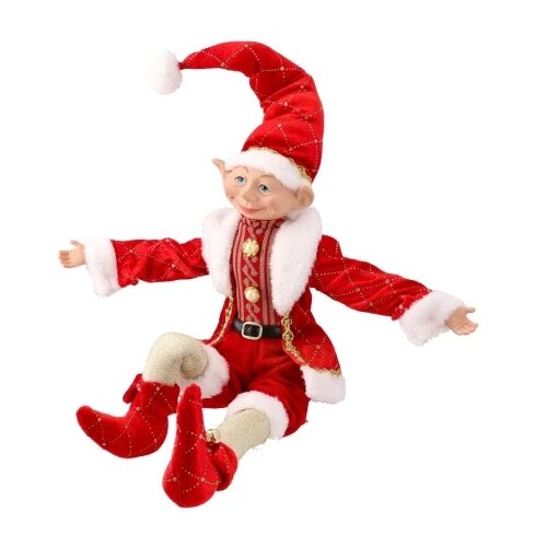  Festa ralphie novogodi&amp;scaron;nja dekoracija patuljak crvena 43cm ( 740055 ) Slike