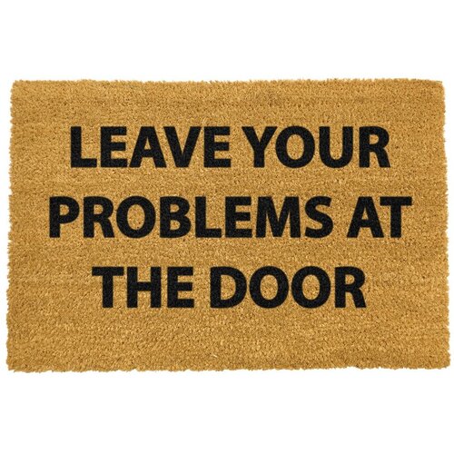 Artsy Doormats Predpražnik iz naravnih kokosovih vlaken No Problems, 40 x 60 cm Slike