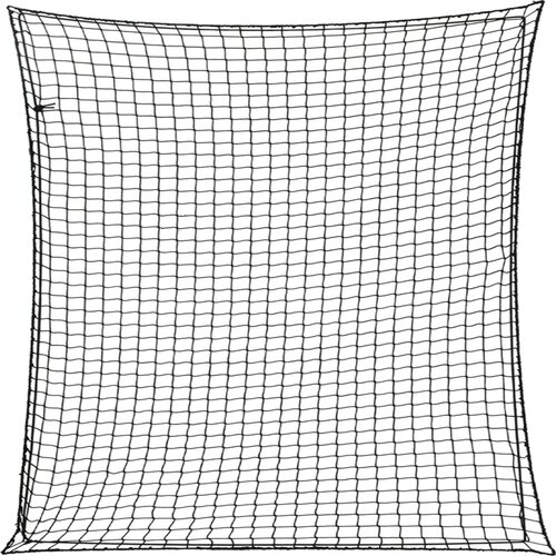 VidaXL Mreža za prikolicu s elastičnim užetom crna 3 x 3 m PP Slike