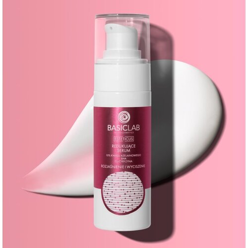 BasicLab Dermocosmetics Esteticus serum za zmanj&amp;scaron;anje žilic in rdečice kože 10% Azelaic Acid 30 ml Slike
