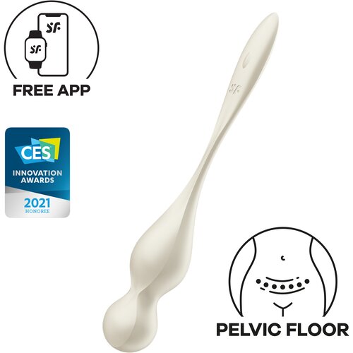 Satisfyer - LOVE BIRDS VIBRATING KEGEL BALLS WHITE Cijene