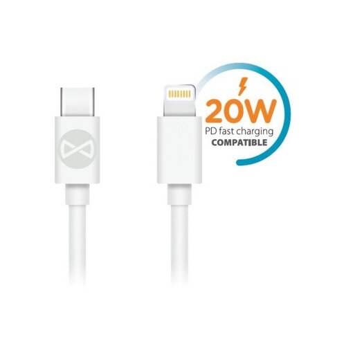 Forever kabal (USB-C-Lightning) 1m 20W beli ( 21275 ) Cene
