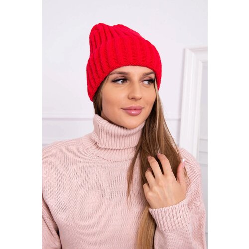 Kesi marka niezdefiniowana Cap with turn up Magda K293 red Slike