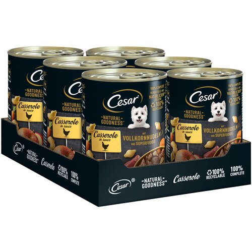Cesar Natural Goodness - Pi&amp;scaron;čanec in superživila (6 x 400 g) Slike