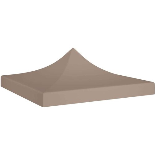  Krov za &amp;scaron;ator za zabave 3 x 3 m smeđe-sivi 270 g/m&amp;sup2; Slike