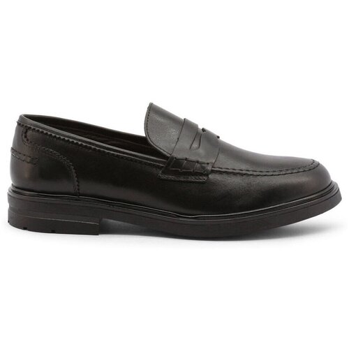 Duca di Morrone Mokasini &amp;amp; Jadralni čevlji Lupo - Leather Black Črna Slike
